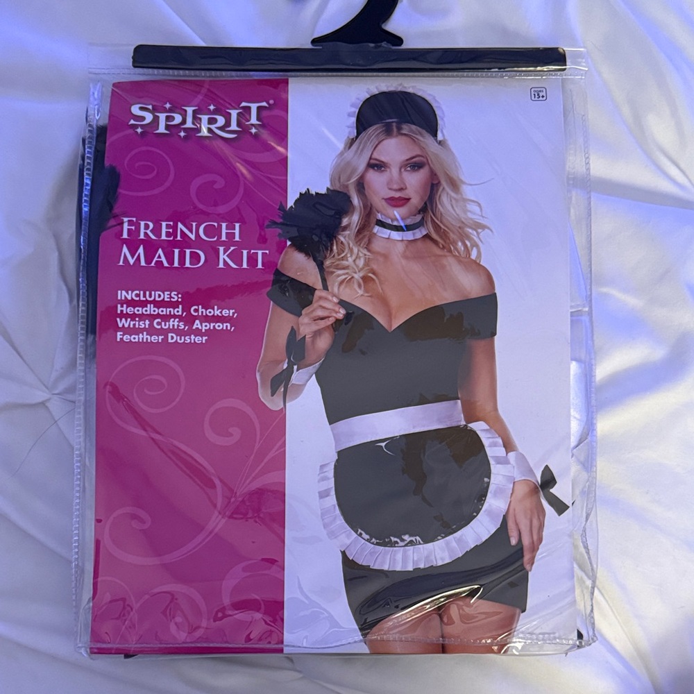 Spirit Black and White French Maid Costume Kit
